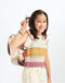 Caramel & Cie Boekentas/Schooltas Liberty Butterfly Medium - Roze
