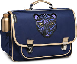 Caramel & Cie Boekentas/Schooltas Panthera Medium - Blauw