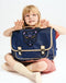 Caramel & Cie Boekentas/Schooltas Panthera Medium - Blauw