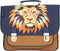 Caramel & Cie Boekentas/Schooltas Simba - Blauw