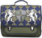 Caramel & Cie Boekentas/Schooltas Sir Wolf Medium - Groen