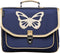 Caramel & Cie Boekentas/Schooltas Vlinder - Blauw