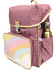 Caramel & Cie Ergonomische Rugzak - Arc-en-ciel Etoile - Roze