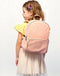 Caramel & Cie Glitter rugzak voor kleuters corail paillette