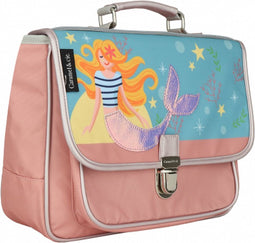 Caramel & Cie Kleuterboekentas Mooie zeemeermin - Schooltas/Boekentas - Smal