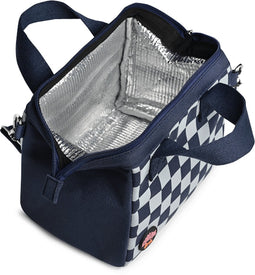 Caramel & Cie Lunchtas Square - Navy/Sky