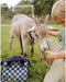 Caramel & Cie Lunchtas Square - Navy/Sky