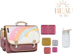 Caramel & Cie Starry Rainbow + A Little Lovely Company Back to school set Glitter