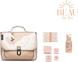 Caramel & Cie Swan + A Little Lovely Company Back to school set Vlinders RVS