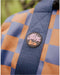 Caramel & Cie Weekendtas/Duffelbag Square - Ochre/Navy