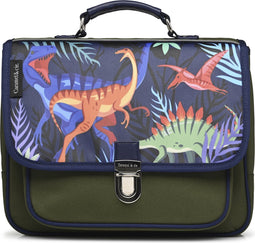 Caramel et Cie Kleuterboekentas Jurassic Vert