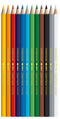 Caran d`Ache Kleurpotloden Aquarelpotloden - Set in doos à 12stuks - Meeneem verpakking
