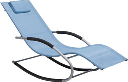 CARANO - Strandstoel - Blauw - Staal