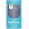 Carbon Softcase Backcover voor de iPhone 14 Pro - Blauw