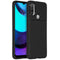 Carbon Softcase Backcover voor de Motorola E20 / E30 / E40 - Zwart