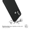 Carbon Softcase Backcover voor de Motorola E20 / E30 / E40 - Zwart