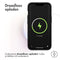 Carbon Softcase Backcover voor de Motorola E20 / E30 / E40 - Zwart