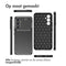 Carbon Softcase Backcover voor de Samsung Galaxy A54 (5G) - Zwart