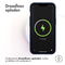 Carbon Softcase Backcover voor de Samsung Galaxy S22 Plus - Blauw