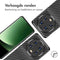 Carbon Softcase Backcover voor de Xiaomi 13 Ultra - Zwart