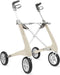 Carbon Ultralight Rollator Wit - Brede maat inclusief tas