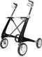 Carbon Ultralight Rollator Zwart - Standaard maat inclusief tas