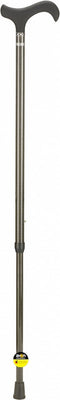 Carbon wandelstok - met soft Derby handvat