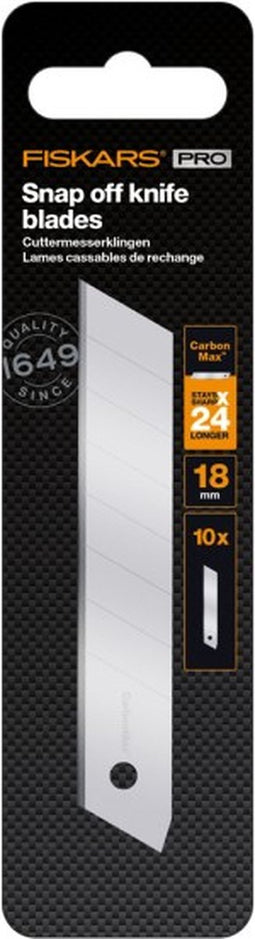 CarbonMax Pro reserve afbreekmes | 18 mm | 10 stuks | 1048066