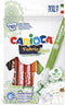 Carcioca textielstift Fabricliner, doos van 10 stuks in geassorteerde kleuren