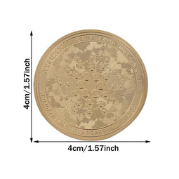 Cardano munt - Goud - Cardano - Ada - Cardano crypto - Cardano coin - Cryptocurrency - Cryptovaluta - Crypto munt