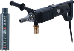 Cardi A-2225 Dry Beton Diamantboormachine 2200 watt + diamantboor Dry Beton 62 x 300 mm