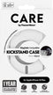 CARE by PanzerGlass Feature Case - Transparant w. - Zilver Kickstand & MagSafe iPhone 16 Plus
