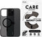 CARE by PanzerGlass Flagship Case Smokey w. - Zwart MagSafe iPhone 16 Pro Max