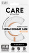 CARE by PanzerGlass Flagship Case - Transparant Urban Combat w. Peachy MagSafe iPhone 16