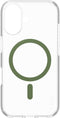 CARE by PanzerGlass Flagship Case - Transparant Urban Combat w. - Groen MagSafe iPhone 16