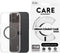 CARE by PanzerGlass Flagship Case - Transparant Urban Combat w. - Zwart MagSafe iPhone 16 Pro Max