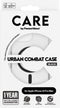 CARE by PanzerGlass Flagship Case - Transparant Urban Combat w. - Zwart MagSafe iPhone 16 Pro Max