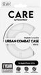CARE by PanzerGlass Flagship Case - Transparant Urban Combat w. - Wit MagSafe iPhone 16 Pro