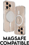 CARE by PanzerGlass Flagship Case - Transparant Urban Combat w. - Wit MagSafe iPhone 16 Pro