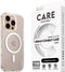 CARE by PanzerGlass Flagship Case - Transparant Urban Combat w. - Wit MagSafe iPhone 16 Pro