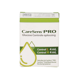 CareSens PRO Controlevloeistof – Voor Betrouwbare Glucosemetingen