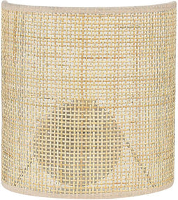 CARIO - Wandlamp - Natuurlijk - Rotan