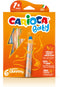 Carioca kleurpotlood Baby 3-in-1, doos van 6 stuks in geassorteerde kleuren