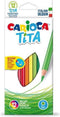 Carioca Tita Multi 12stuk(s) kleurpotlood