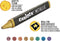 Carioca waskrijt Wax Metallic, kartonnen etui van 8 stuks