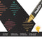 Carioca waskrijt Wax Metallic, kartonnen etui van 8 stuks