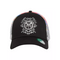 Carlo Colucci Basecap Black-Multi with 3D Rubber Print