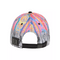 Carlo Colucci Basecap Black-Multi with 3D Rubber Print