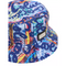 Carlo Colucci Bucket Hat Blue-Multicolor Reversable - S/M (56-58cm)