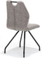Carlos - Eetkamerstoel - 46 x 60 x 89 cm - Soft - Pebble